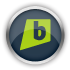Brightkite, chrome DarkSlateGray icon