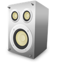 voice, sound, speaker Black icon