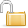 Lock, security, open, locked DarkGray icon