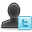 Account, social network, Social, user, Sn, Human, twitter, people, profile DarkSlateGray icon