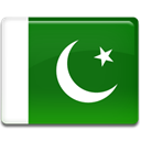 flag, Pakistan, Country ForestGreen icon