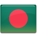 flag, Bangladesh, Country SeaGreen icon