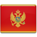 Montenegro, Country, flag Firebrick icon