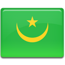 Country, flag, Mauritania LimeGreen icon