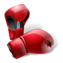 boxing, gloves Black icon