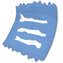 Text, document, Clipping, File CornflowerBlue icon