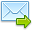 Message, Letter, mail, Email, envelop LightCyan icon