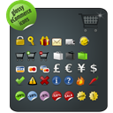 pack, glossy, package, E commerce DarkSlateGray icon
