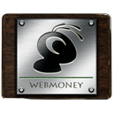 webmoney Black icon