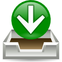 Email, envelop, mail, Letter, Get, Message Green icon