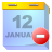 remove, Calendar, Schedule, date, Del, delete LightBlue icon
