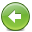 knob, Left, Back, prev, Backward, Arrow, previous YellowGreen icon