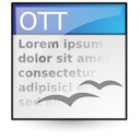 template, document, Text, File, Application, Oasis, open document WhiteSmoke icon
