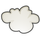 climate, stock, weather, Cloud, Cloudy Black icon