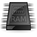Gnome, ram, memory, mem, Dev DarkSlateGray icon