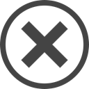 Close, Circle, Error, Multimedia Option, symbol, shapes DarkSlateGray icon
