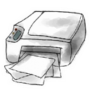 printer Snow icon