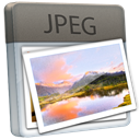 File, Jpeg DimGray icon