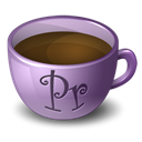 Coffee, Premiere Black icon