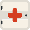 Health Care, Emergency Kit, Accident, medical, Medicines, hospital Linen icon