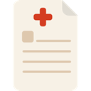 report, hospital, medical, Health Clinic Linen icon