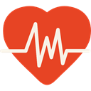 pulse, heart rate, Heart, Cardiogram, Electrocardiogram, medical Chocolate icon