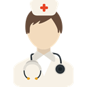 Nurse, hospital, woman, people, Medical Assistance Linen icon