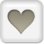 whitestyle, Heart WhiteSmoke icon