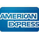 Credit card, express, curved, american Teal icon