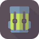 travel, luggage, Bags, Backpack, baggage DimGray icon