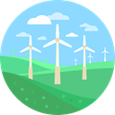 mill, Windmills, ecology, Ecological, Ecologic, technology, landscape, Eolian LightSkyBlue icon
