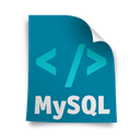 mysql, Page DarkCyan icon