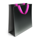Bag, Big, pink DarkSlateGray icon