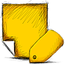 Note, tagged Gold icon