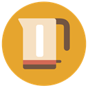 Jar, drinks, water, Tools And Utensils, beverage Goldenrod icon