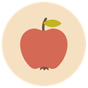 diet, food, Fruit, Apple, vegetarian, vegan, Healthy Food, organic Bisque icon