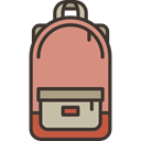 satchel, Backpack, shoulder, fashion, Bag DarkSalmon icon