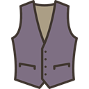 Suit, clothing, fashion, vest, Elegant Gray icon