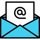 At, mail, Arroba, envelope, Message, Email, Multimedia Turquoise icon