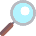 zoom, search, Loupe, detective, magnifying glass, Tools And Utensils PaleTurquoise icon