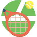 sports, Ball, tennis, Sportive, racket DarkSeaGreen icon