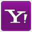 yahoo Purple icon