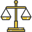 Tools And Utensils, scale, justice, Balance, measure, scales, law, Measurement Black icon