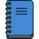 Address book, Business, Notebook, Agenda SteelBlue icon
