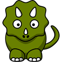 triceratops Olive icon