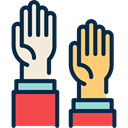 Man, Gestures, Hands, Gesture MidnightBlue icon