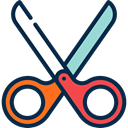 Cutting, Handcraft, scissors, Tools And Utensils, Cut MidnightBlue icon