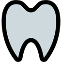 Teeth, Dentist, medical, tooth, Health Care LightGray icon