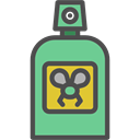 flies, Mosquitos, Bottle, Insect Repellent, Insecticide DarkSlateGray icon