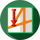 Orientation, location, placeholder, Map, Maps And Flags, position, Geography SeaGreen icon